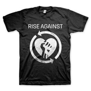 Rise Against Heart Fist Classic Punk Rock T-Shirt 73